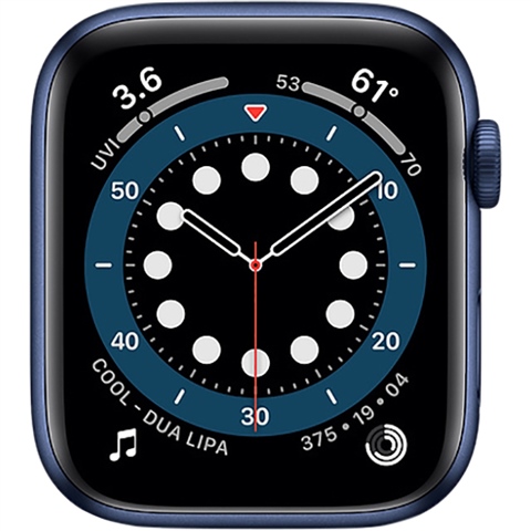 Watch Series 6 (GPS) NO STRAP, Blue Aluminium, 44mm, B - CeX